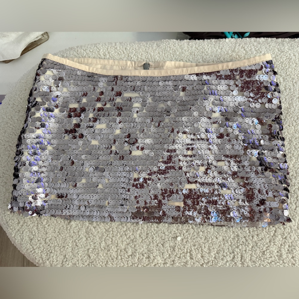 SIEDRÉS Desni Sequined Mini Skirt size 34